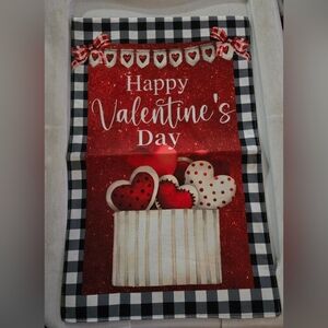 Valentine's Day Heart Yard Flag Decor
